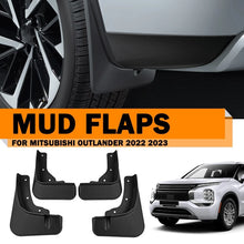Load image into Gallery viewer, Black Molded Splash Guards Mud Flaps Fender For Mitsubishi Outlander 2022-2023