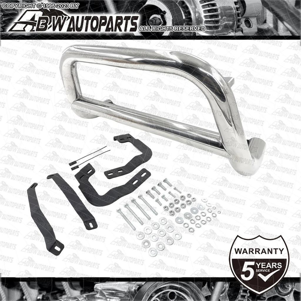 For Toyota Hilux N80 2015-2023 Stainless Steel Nudge Bar Front Bumper