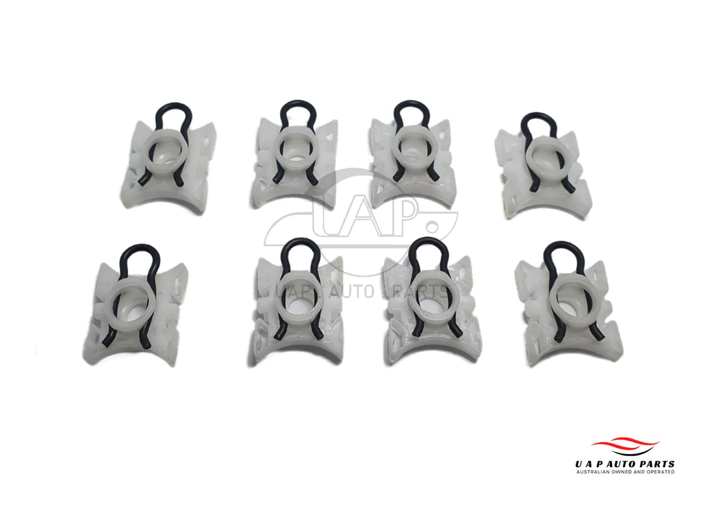 8pcs Plastic Window Regulator Sliding Pivot Clip for BMW E32 E34 E36 E85 E92 E93