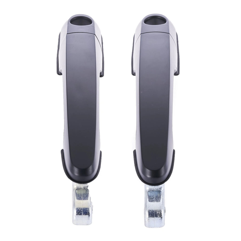 4pc Front Rear Left & Right Outer Door Handle Black for Hyundai Tucson JM 04 -10