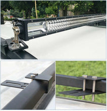 Load image into Gallery viewer, 2x Car Roof Rack Light Bracket Holder Bumper Mounting Kit for LED Work Light Bar
