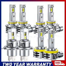 Load image into Gallery viewer, H4 9005 9006 H11 LED Headlight Bulbs Kit Lamp Car Globes High Low Beam NEWA