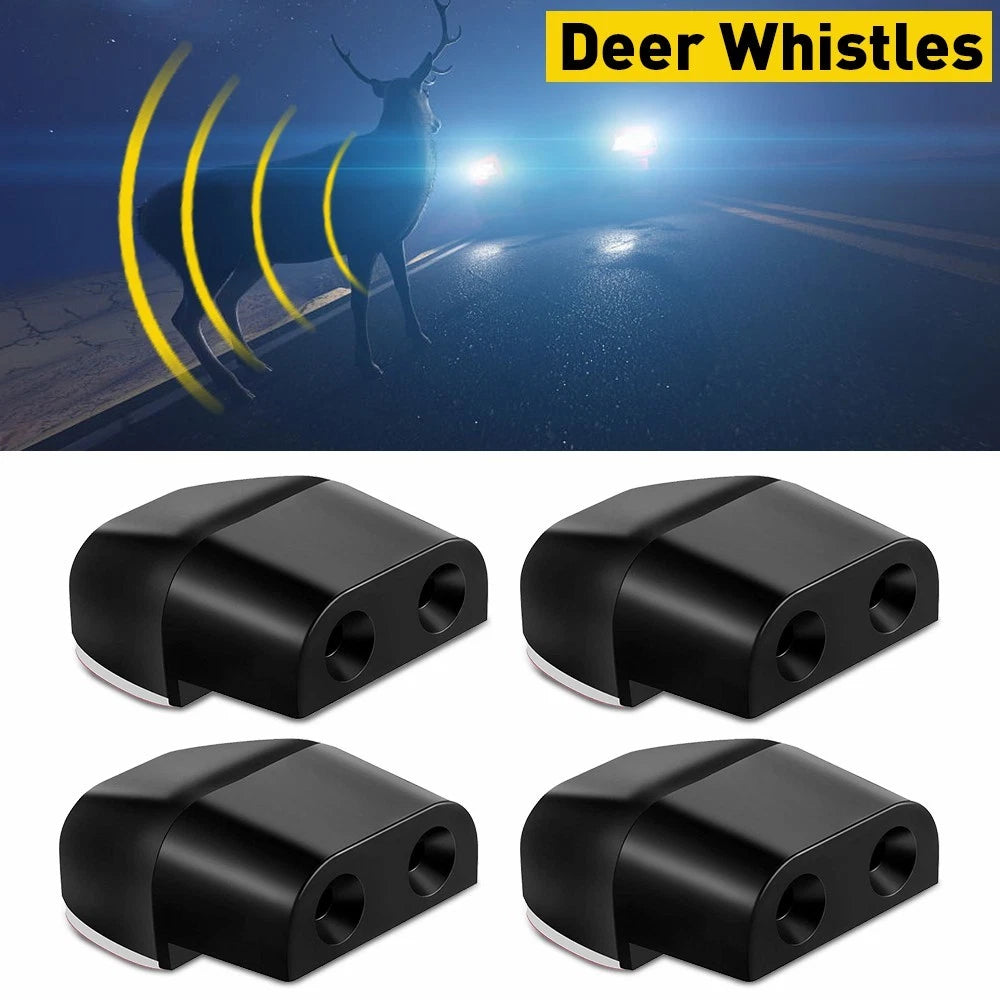 4 Pcs Car Whistle Warning Animal Repeller Portable Deer Kangaroo Safety NEW AU