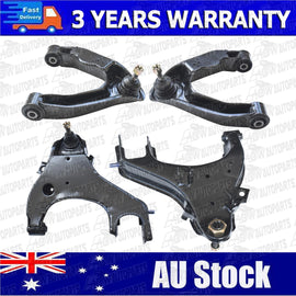 Front Control Arm & Ball Joint Assembly For Nissan Navara D22 4PC w/ Bushings