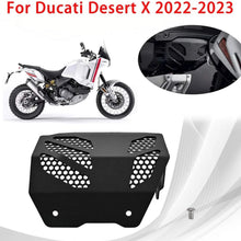 Load image into Gallery viewer, Black Engine Grille Radiator Guard Protector Cover For Ducati Desert X 2022-2023