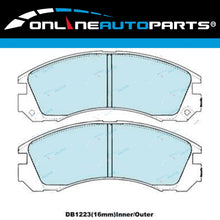 Load image into Gallery viewer, Bendix 4WD Front Brake Pads Set for Mitsubishi Triton MK 2.4L 2.8L 3.0L 1996~06