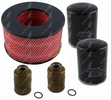 Load image into Gallery viewer, Oil Air Fuel Filter DOUBLE Service Kit For Hilux LN167 10/97-99 LN172 1/98-99