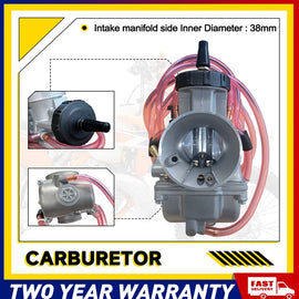 Suitable For Yamaha YZ250 KTM 250SX 250EXC 250 500 38mm Carburetor Carb Carby