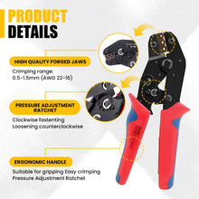 Load image into Gallery viewer, 1800PCS Assorted Insulated Electrical Wire Terminal Crimp Connectors Spade