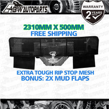 Load image into Gallery viewer, Camper Trailer Stone Guard Shield Protection, Black Mesh, Removable, Off Road RV