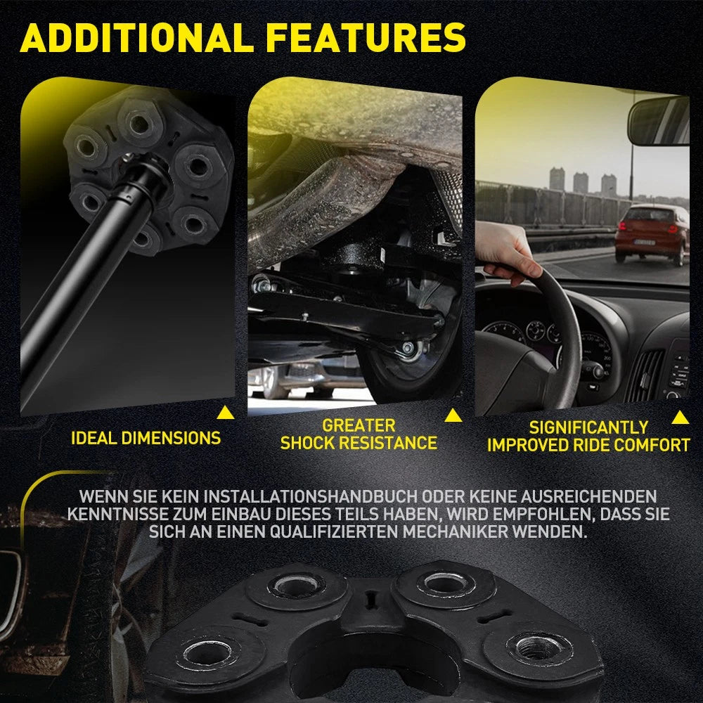 4x Rubber Driveshaft TailShaft Couplings Front & Rear for Commodore VX VY VZ V6