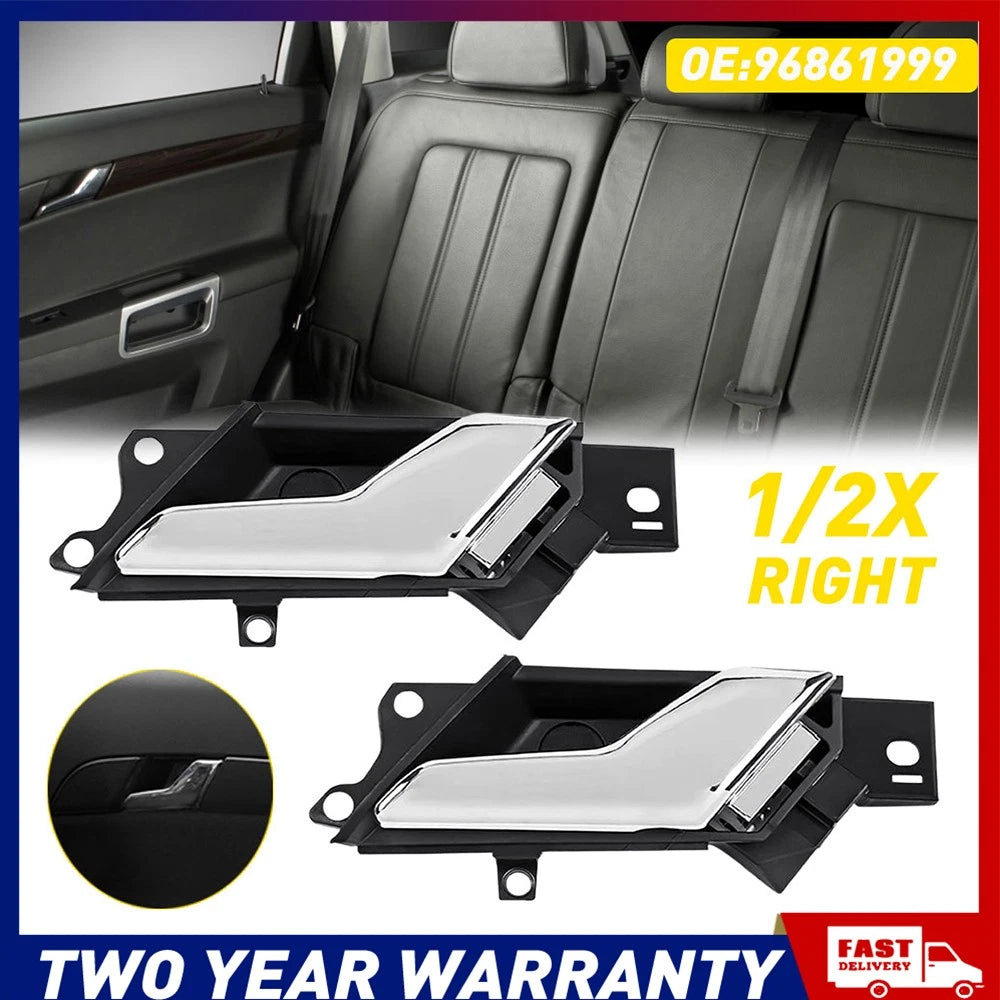 1/2x Right RH Side Inner Inside Door Handle For Holden Captiva 5 Seater 06-18 A