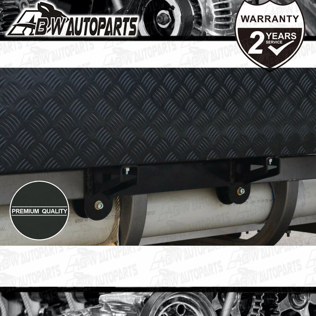 Rear Bar Toolbox Mounting Kit Caravan Camper RV Tool Box Universal Steel Bracket