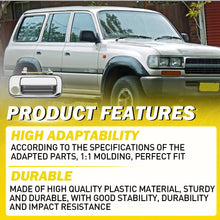 Load image into Gallery viewer, Chrome Front Right Side Outer Door Handle for Toyota Landcruiser J80 1990-98 AU