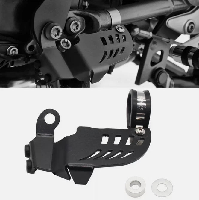 Black CNC Side Stand Switch Guard Protector Cover for BMW R1200GS R1250GS LC ADV