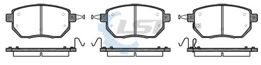 Front Brake Pads and Disc Rotors Set for Nissan MURANO Z51 3.5L 2008-6/2011