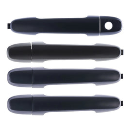 Door Handle Outer for Toyota Hilux 05-15 Set 4 Primd Black FRONT REAR LH+RH
