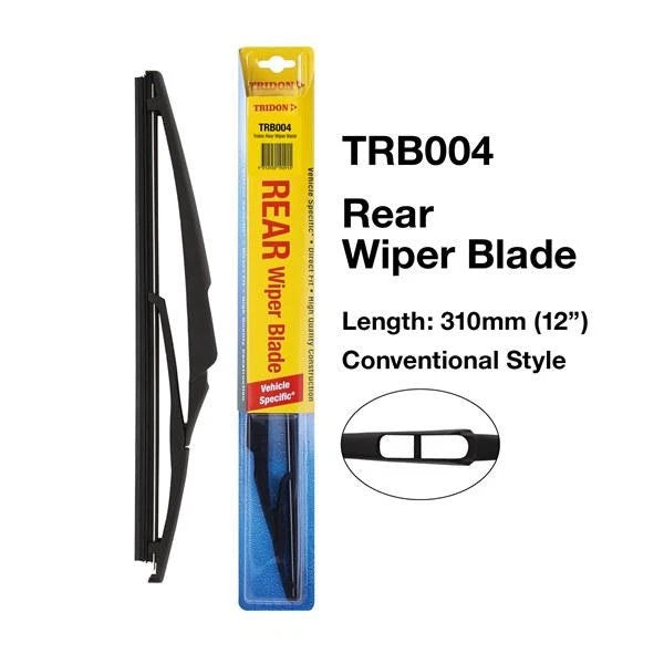 Tridon Rear Wiper Blade TRB004 Conventional 250mm (10")