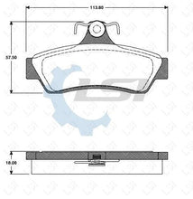 Load image into Gallery viewer, Rear Brake Pads and Disc Rotors Set for Holden Adventra VY VZ 2003-2006