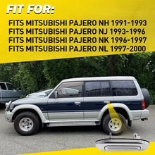 Load image into Gallery viewer, 8x CLIP CHROME Front Rear Left Right Outer Door Handle for Mitsubishi Pajero NH
