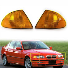 Load image into Gallery viewer, Pair Turn Signal Indicator Corner Lights For BMW 3 Series E46 Sedan 1999-2001 ST