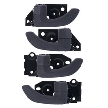 Load image into Gallery viewer, Door Handle Inner for Hyundai Santa Fe SM 00-05 Set of 4 Grey FRONT REAR LH+RH