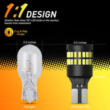Load image into Gallery viewer, AUXITO 4X T15 912 921 W16W CANBUS LED Reverse Wedge Globe Car Light Bulb 6500K A