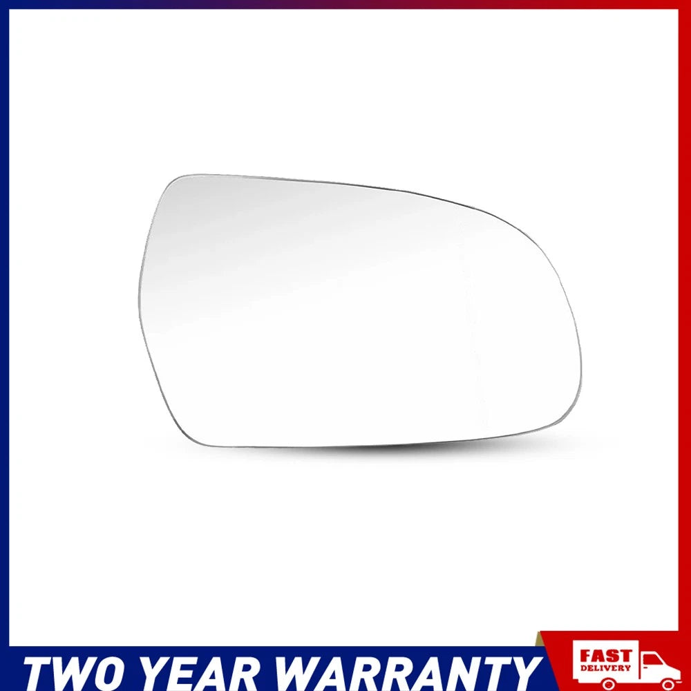 for Audi A5 Quattro S4 2010-17 Mirror Glass Heated w/ Backing Driver Right Side