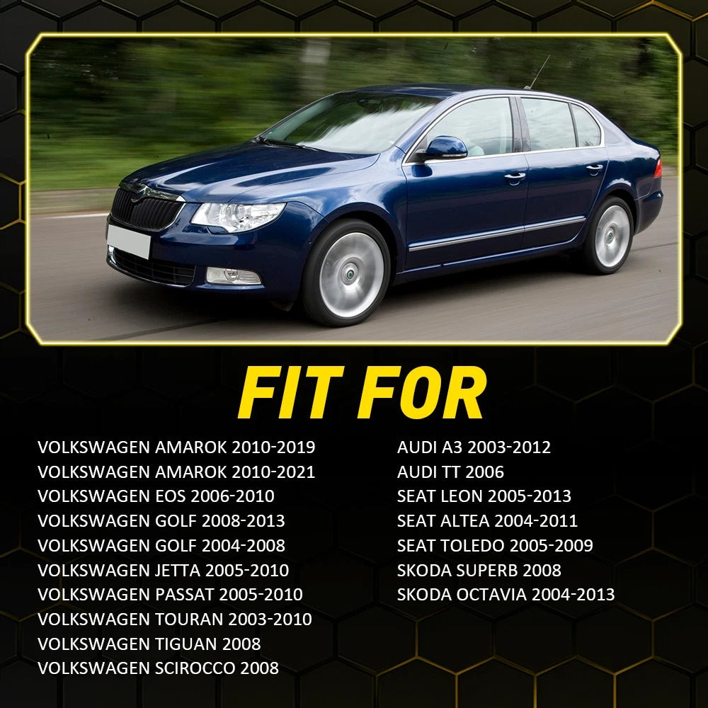 4PCS ABS Wheel Speed Sensor Front & Rear For 2010-2021 VW Amarok CDCA CNEA 12V