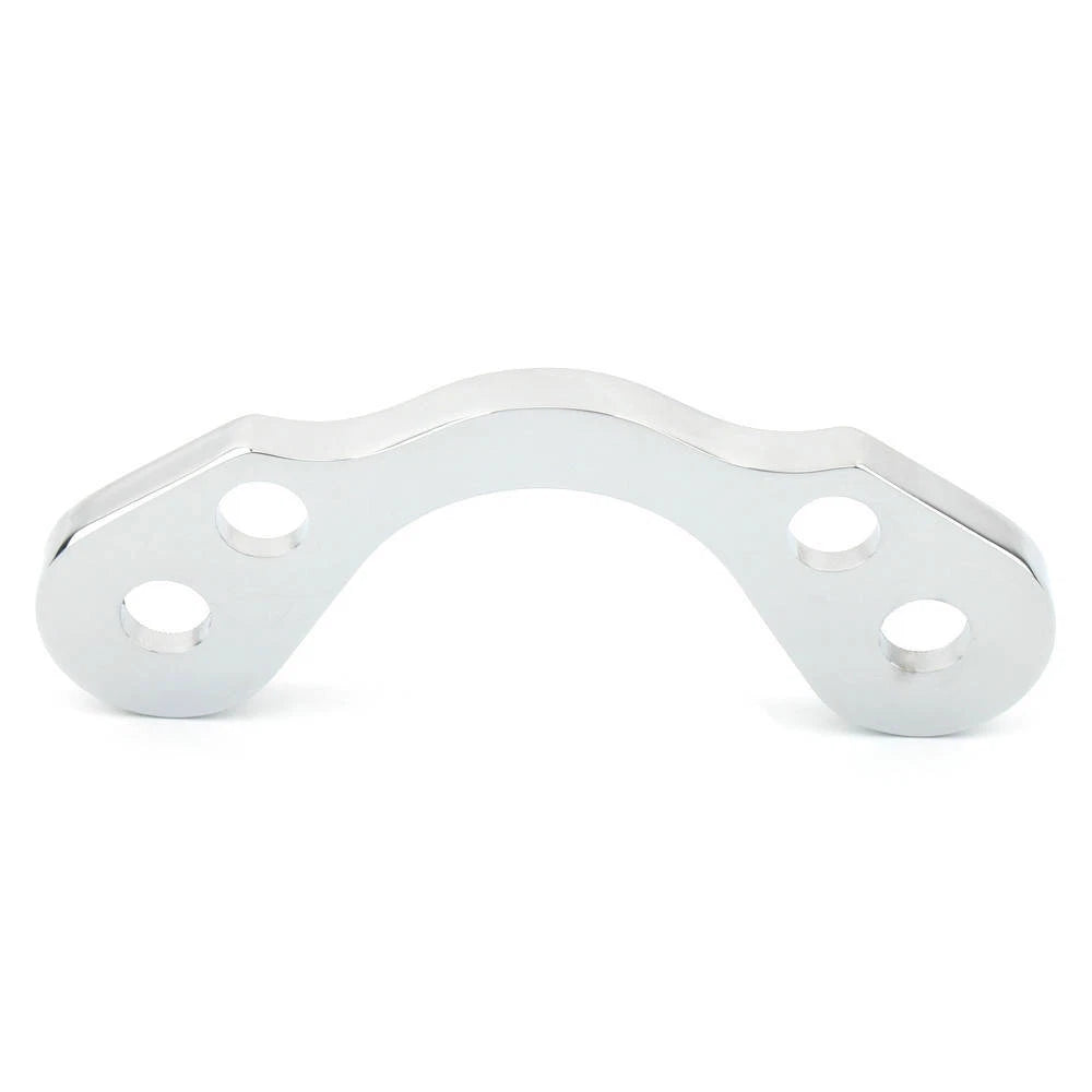 Chrome Springer Handlebar Tree Adapter Top Clamp 3.5"-4.75" for Harley for Dyna