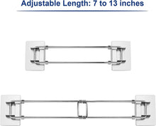 Load image into Gallery viewer, Camper RV Shower Corner Storage Bar Adjustable for Trailers Campers Bathroom ST