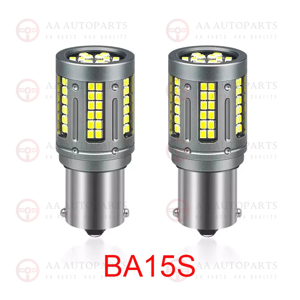 LED White Rear Reverse Bulbs BA15s 2PCS Holden Commodore VT VX VY VZ VE
