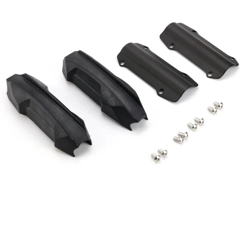 Motorcycle 25mm Engine Guard Crash Bar Frame Slider Pads – Black Pair