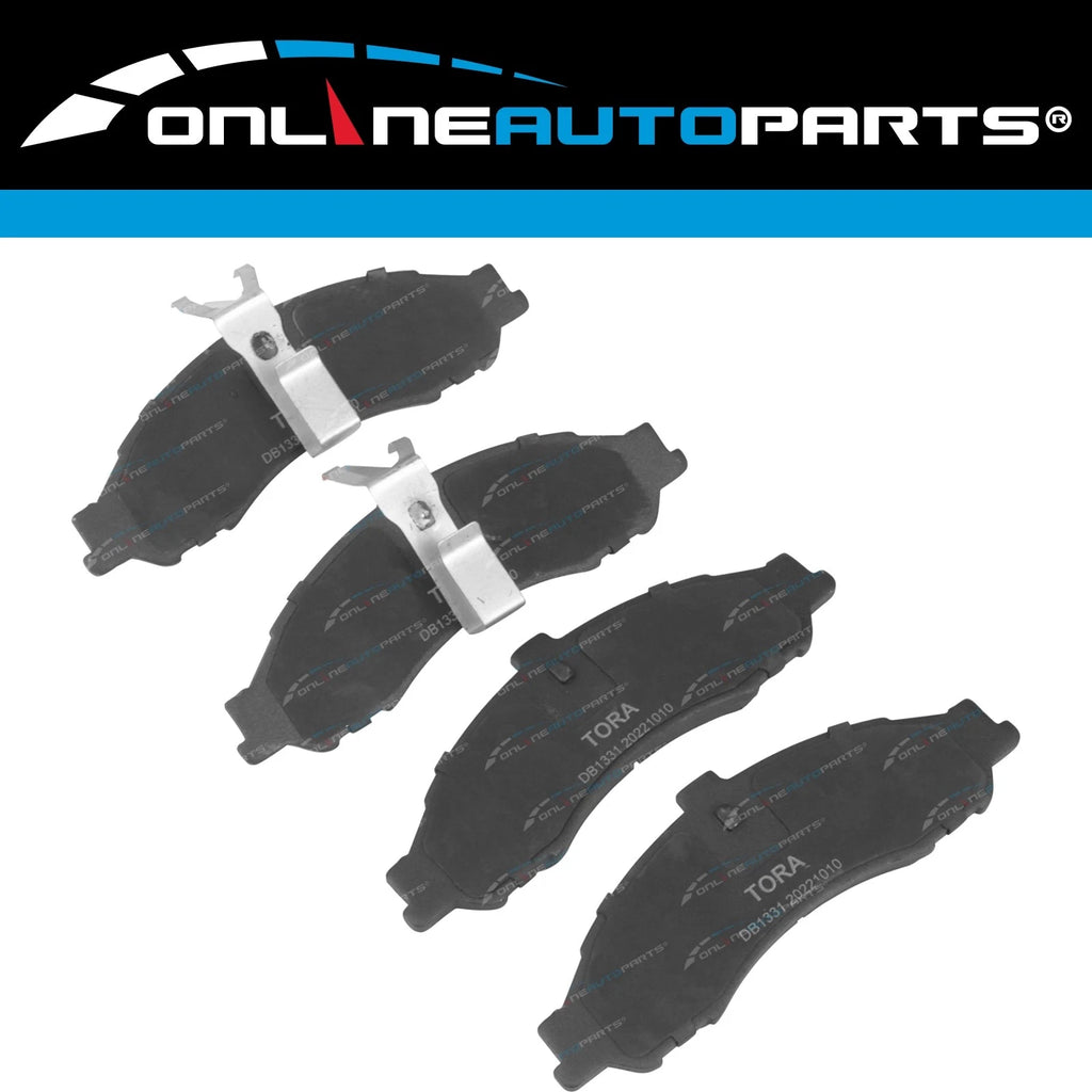 Front + Rear Disc Brake Pads Commodore VT VX VU VY VZ Set 9/97-06 for Holden