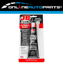 Load image into Gallery viewer, JB Weld Ultimate Black RTV Silicone Gasket Maker 85g Maximum Oil Resistance