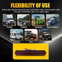 Load image into Gallery viewer, 2-8x 87 LED Tail Lights Stop Brake Indicator Reverse Slim Truck Trailer Light
