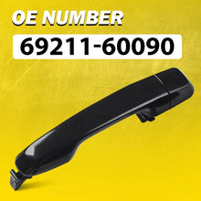 Load image into Gallery viewer, 2PCS Outer Door Handle Rear LH &amp; RH for Toyota Prado J150 Series 2009-20 Black