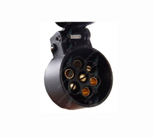 Load image into Gallery viewer, 7 Pin Small Round to 7 Pin Large Round Trailer Connector Adaptor Plug ADA7SP7LS