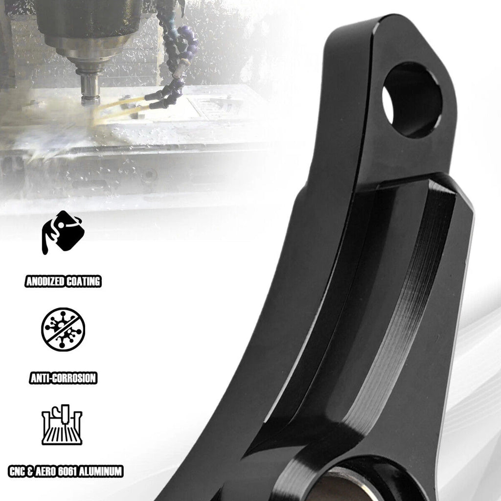 Black CNC Billet Aluminum Shift Shaft Brace Shifter Support FOR Honda CRF110F ST