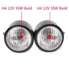 Load image into Gallery viewer, Universal Black Twin Headlight Motorcycle Double Dual Lamp Mount Street Fighter