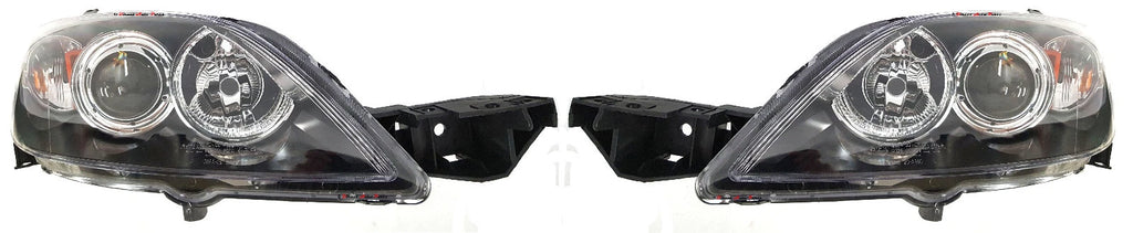 *NEW* HEADLIGHT HEAD LIGHT LAMP for MAZDA 3 BK 5DR HATCHBACK 2004 - 4/2009 PAIR