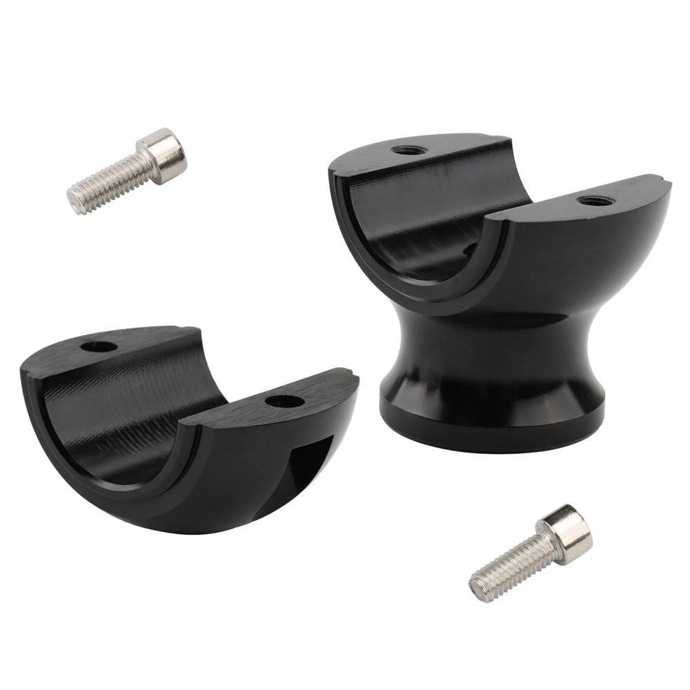 Motorcycle 1.25" Handlebar Riser Clamp For Harley Touring Dyna Fat Bob Softail S