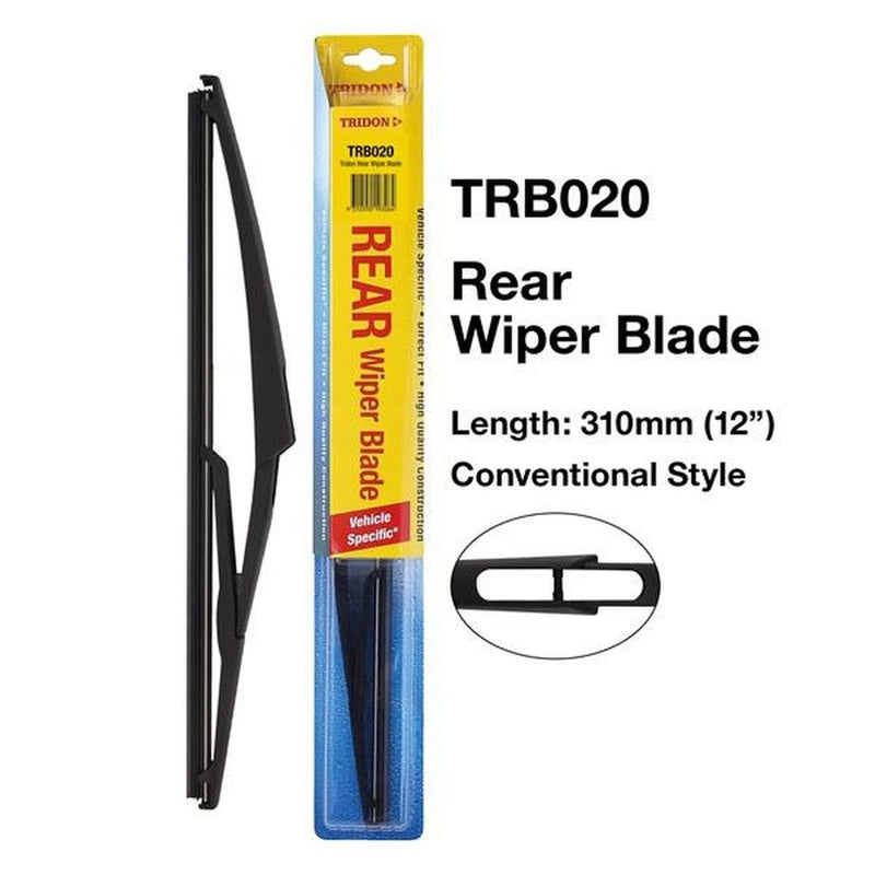 Tridon TRB020 Rear Wiper Blade 310mm Conventional Replacement