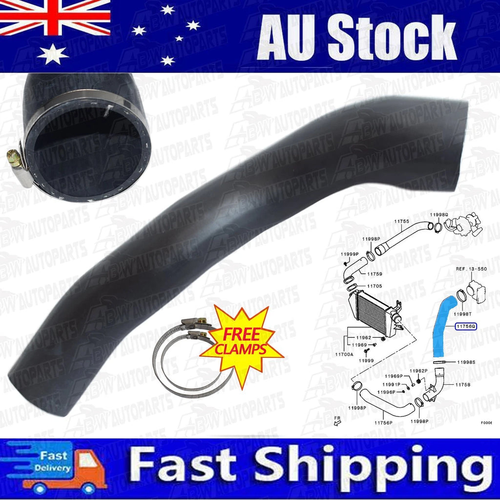 For Mitsubishi Triton MN 2.5L Turbo Intercooler to Throttle Pipe Hose 1505A088