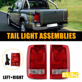 1/2x Rear Right Left Tail Light Brake Lamp For 2010-2021 Volkswagen Amarok 2H