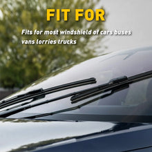 Load image into Gallery viewer, 4x Premium Wiper Blade Inserts 28" Refills Universal Accessories Rubber Premium