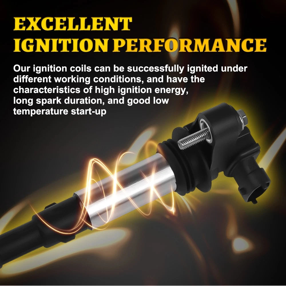 6PCS Iginition Coils 221604104 For Commodore Pickup VZ LEO 3.6L 09/2004-07/2006