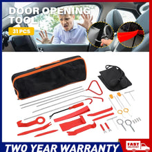 Load image into Gallery viewer, 31pcs Unlock Emergency Car Door Opening Roadside Tool Kit Air Wedge Pump Bag
