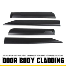 Load image into Gallery viewer, 8x Side Door Rugged Style Body Moulding Cladding For Toyota Hilux 15-20 NEW