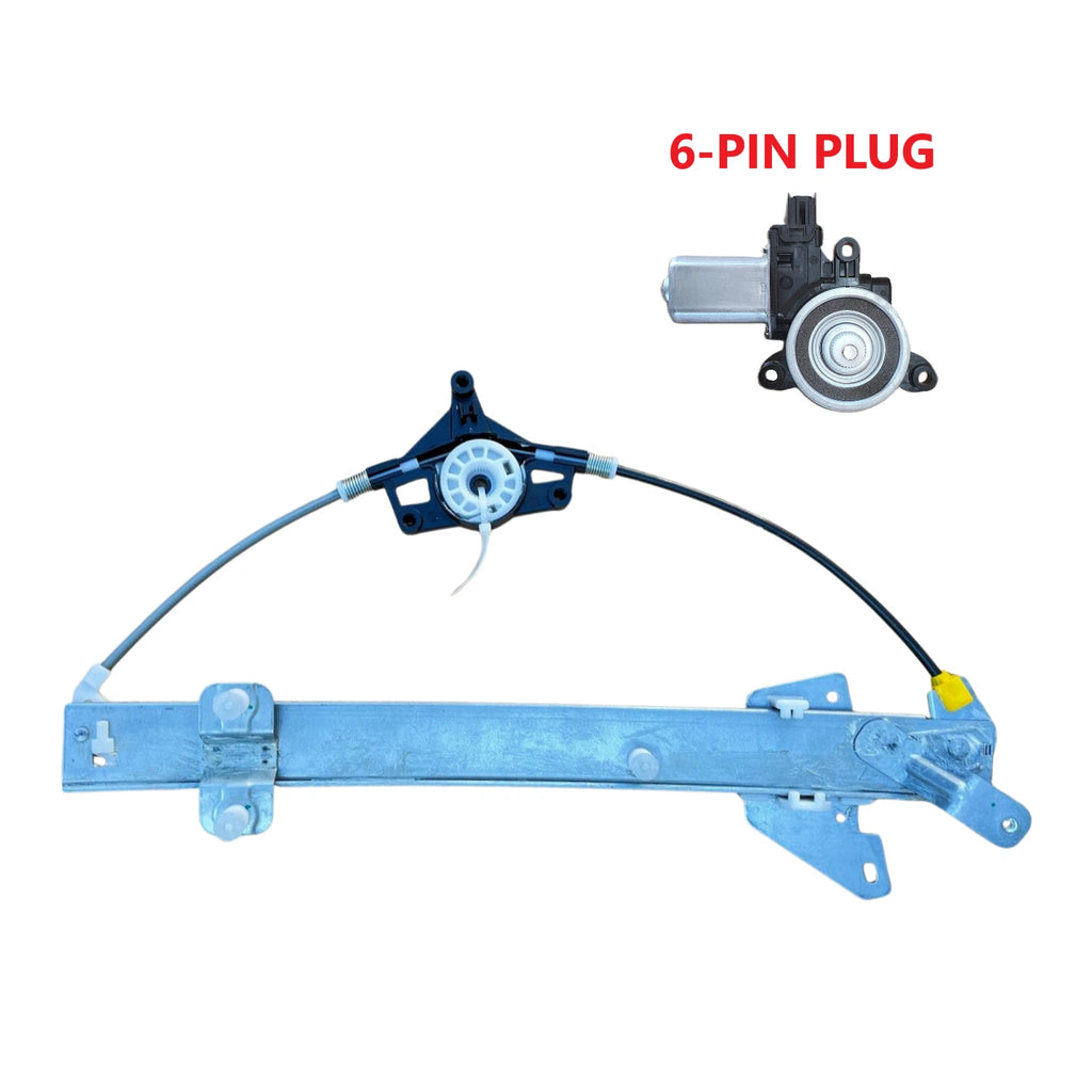 Front Right Electric Window Regulator With 6 Pins Motor for Mazda 3 BM/BN 13-19